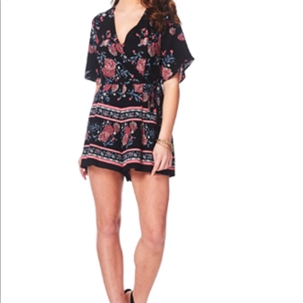 Trixxi Floral Romper